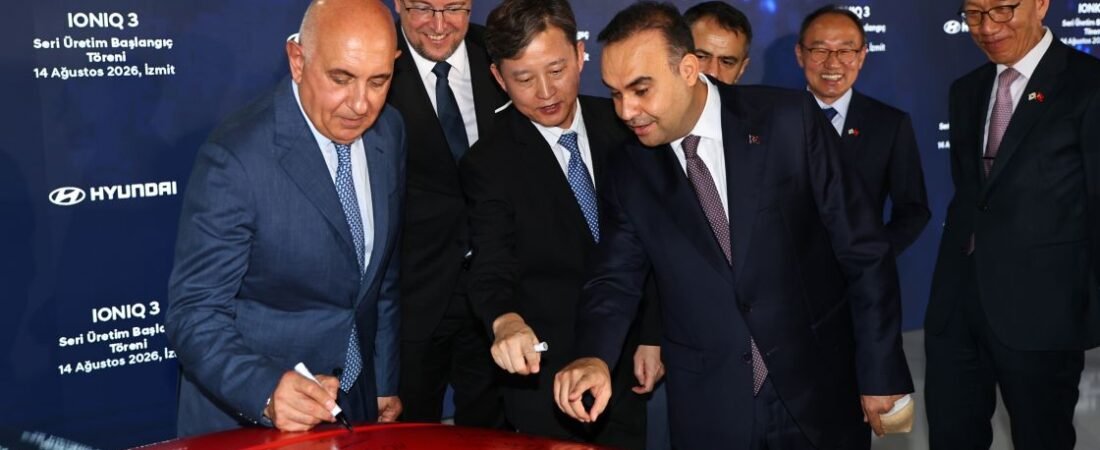 Hyundai IONIQ 3 İzmit’te Üretime Girdi: Türkiye’de Elektrikli Otomobil Üretiminde Yeni Dönem