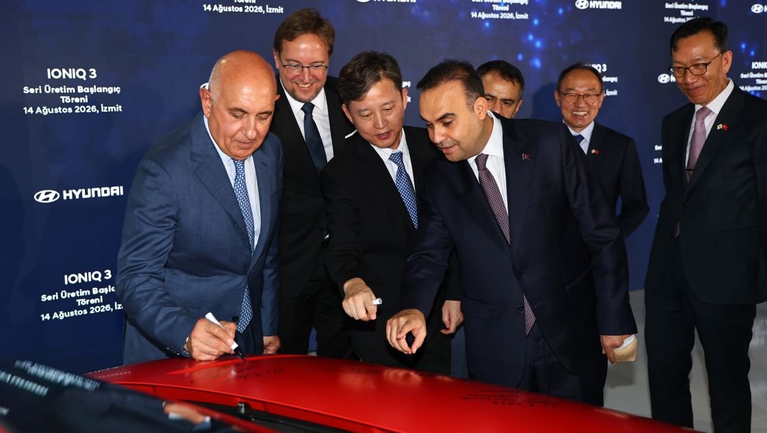 Hyundai IONIQ 3 İzmit’te Üretime Girdi: Türkiye’de Elektrikli Otomobil Üretiminde Yeni Dönem